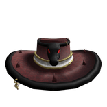 Crimson Outlaw Hat
