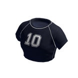 Crop Top 10 Navy