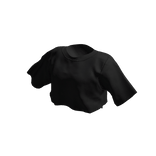 Crop top black