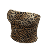 Crop Top Leopard Basic Baby Baddie Tight Tee Shirt