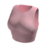 Crop Top Pink Basic Tight Baby Baddie Tee Shirt