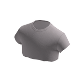 Crop Top Pink Basic Tight Baby Baddie Tee Shirt