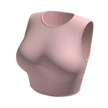 Crop Top Pink Basic Tight Baby Baddie Tee Shirt