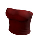 Crop Top Red Basic Baby Baddie Tight Tee Shirt Y2K