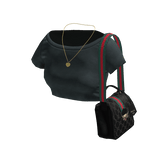 Crop Top w Bag Gucci GG - Aged
