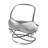 Crop Top W/Heart Ring