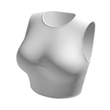 Crop Top White Basic Tight Baby Baddie Tee Shirt