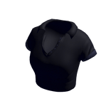 Cropped Polo Top