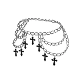 cross body jewelry belt