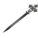 Cross Medieval Knight Silver Sword