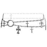 Cross Silver Waist Chain 3.0