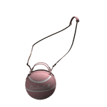 Crossbody Basketball Bag In Pink