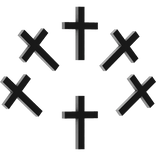 Crosses Back Aura [Black/Silver]