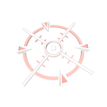 Crosshair Halo (Pastel Pink)