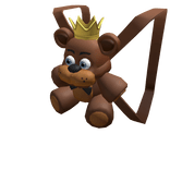 Crowned Freddy Back Plushie