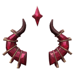 Crystallized Ruby Horns