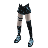 CSTQ Blue Hot Pants