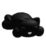 ♡ cuddly black cat