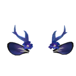 Cuernos Florales - Morado