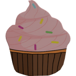 Cupcake Lapel Pin