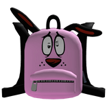 Curious Pink Dog Backpack 1.0