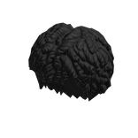 Curly Afro - Black