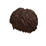 Curly Afro - Cool Brown