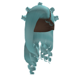 Curly Bantu Knot Side Part