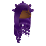 Curly Bantu Knot Side Part