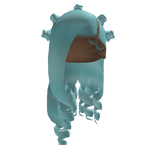 Curly Bantu Knot Side Part