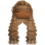 Curly Crimped Beachy Waves (Honey Blonde)