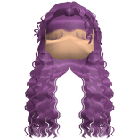 Curly Crimped Beachy Waves (Purple)