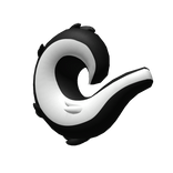 Curly Dog Tail - Orca