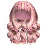 curly hair combo updo in neapolitan choco girl