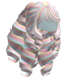 Curly Magical Girl Ponytail (Confetti)