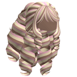 Curly Magical Girl Ponytail (Neapolitan)