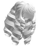 Curly Magical Girl Ponytail (White)