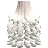 Curly Princess Hair Extensions in White