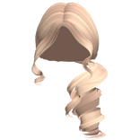 Curly Side Ponytail (Blonde)