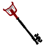 Cursed Key In Black And Red