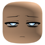 Cursed Since Monday Face Blue Glowing Eyes - Light