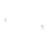 Curved It-Girl Nails (White French)