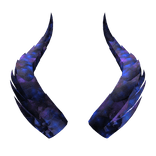 [ Custom ] Sapphire Clarity Horns