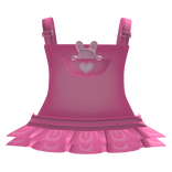Cute Adorable Pink Bunny Overalls