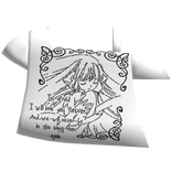 cute angel graphic off shoulder shirt in white