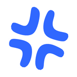 ♡ Cute Angry Anime Expression Sticker Blue