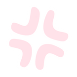 ♡ Cute Angry Anime Expression Sticker Pastel Pink