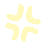 ♡ Cute Angry Anime Expression Sticker Yellow