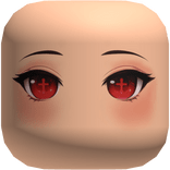 Cute Anime Cross Face Eyes