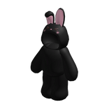Cute Anime Easter Bunny Costume in Black